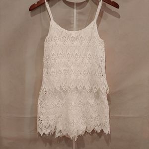 Lace Romper